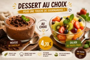 Dessert au Choix